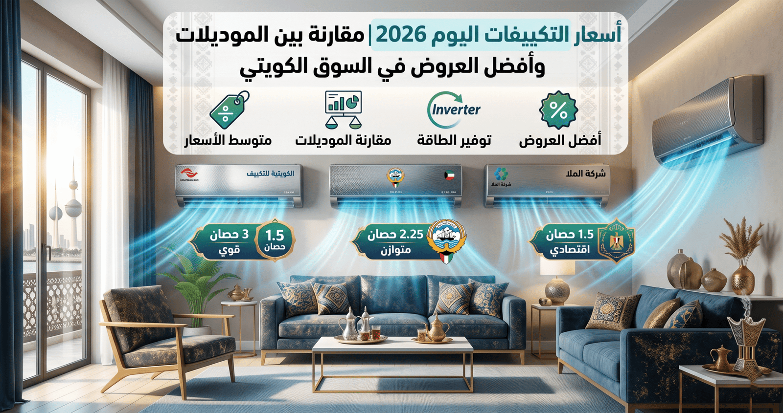 أسعار التكييفات في الكويت
