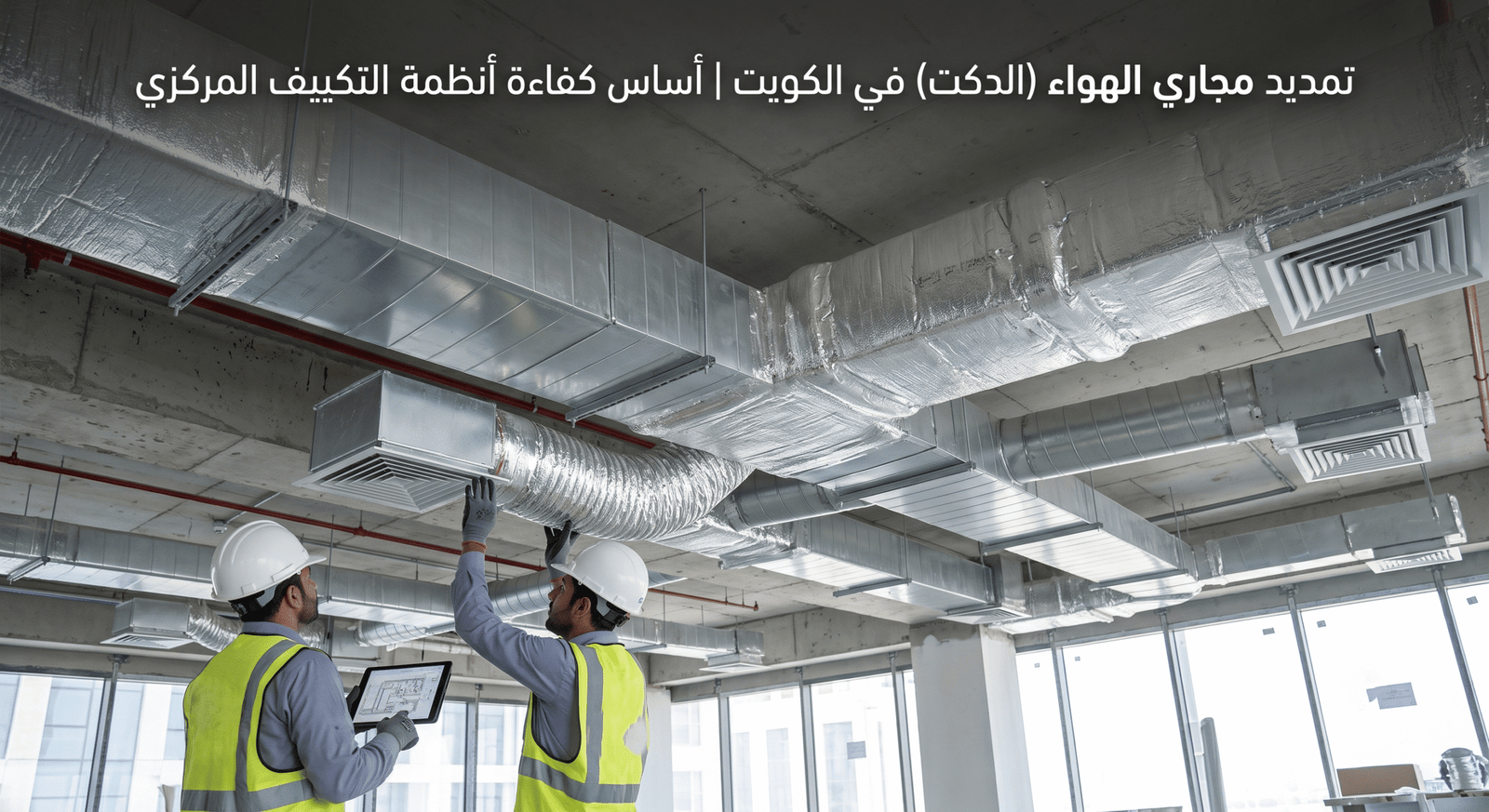 تمديد مجاري الهواء الكويت